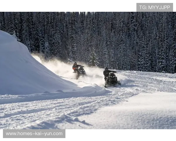 空中雪地摩托，雪域中的速度狂欢，雪地摩托场地